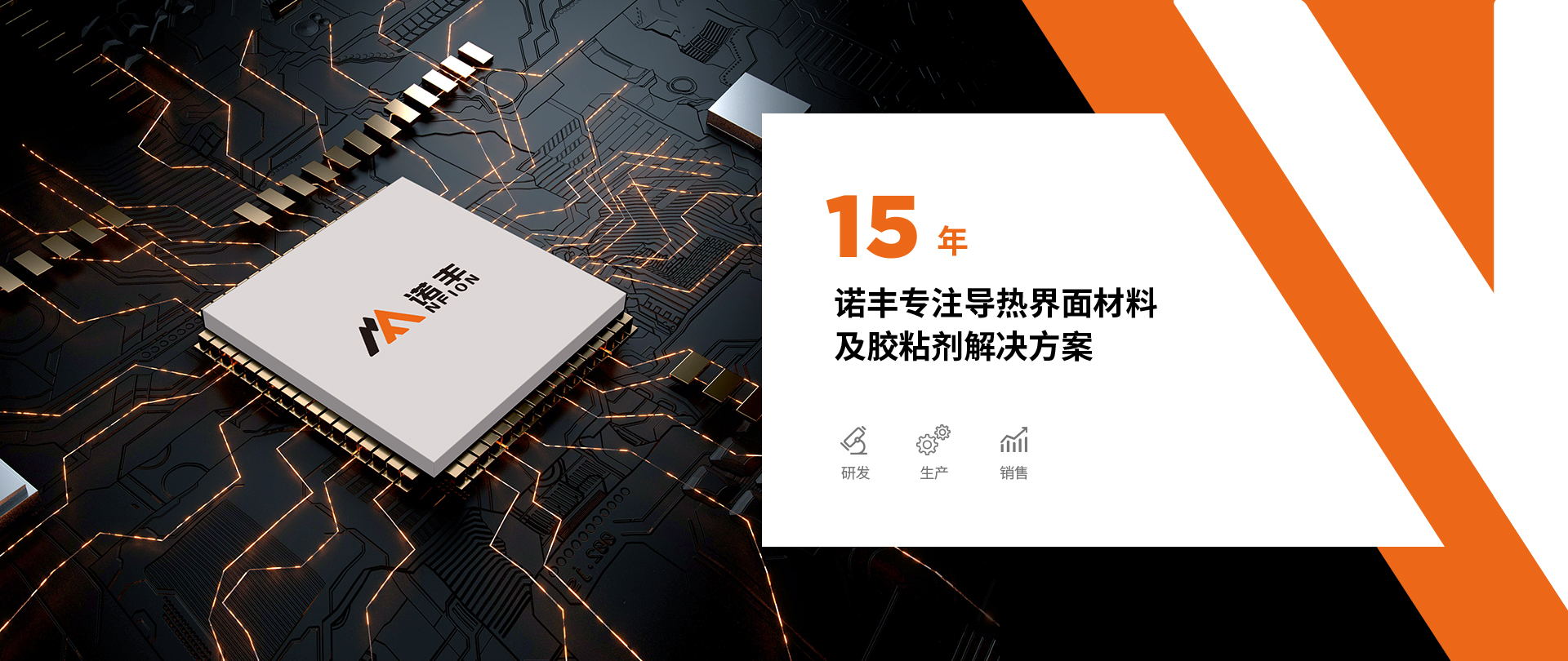 諾豐導熱宣傳海報